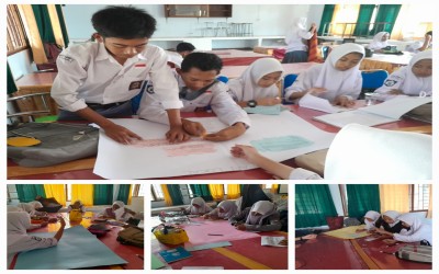Kelas X Fase E SMA Negeri 1 Jayapura melaksanakan P5 Kurikulum Merdeka dengan tema: Kearifan Lokal