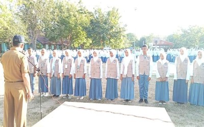 Pengukuhan Angkatan Pertama Pengurus ZERO WASTE SMA Negeri 1 Jayapura Masa Bakti 2023/2024